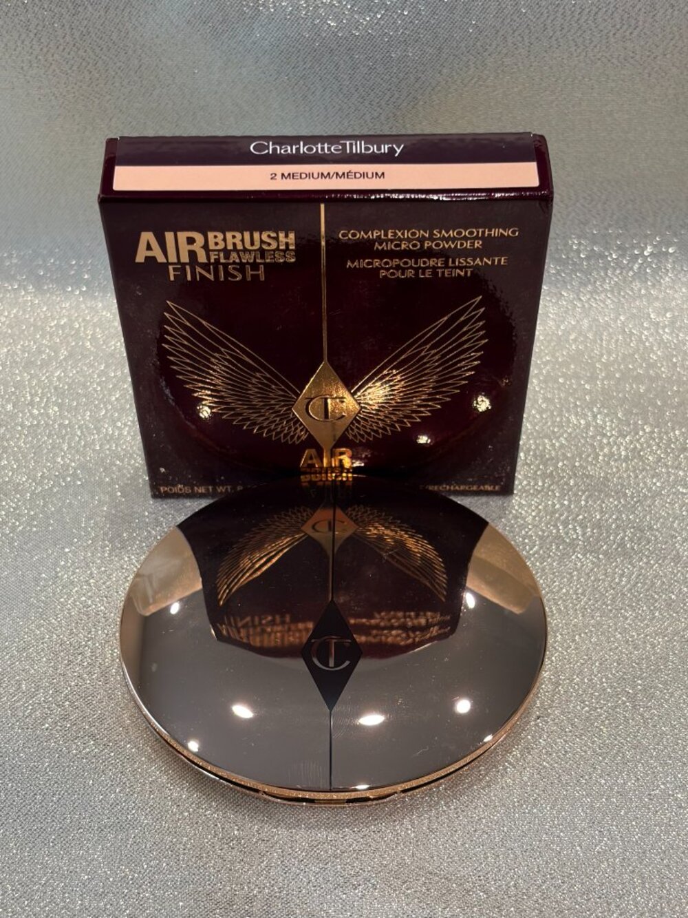 Charlotte Tilbury Airbrush Flawless Finish Setting Powder- Medium - Picture 3 of 4